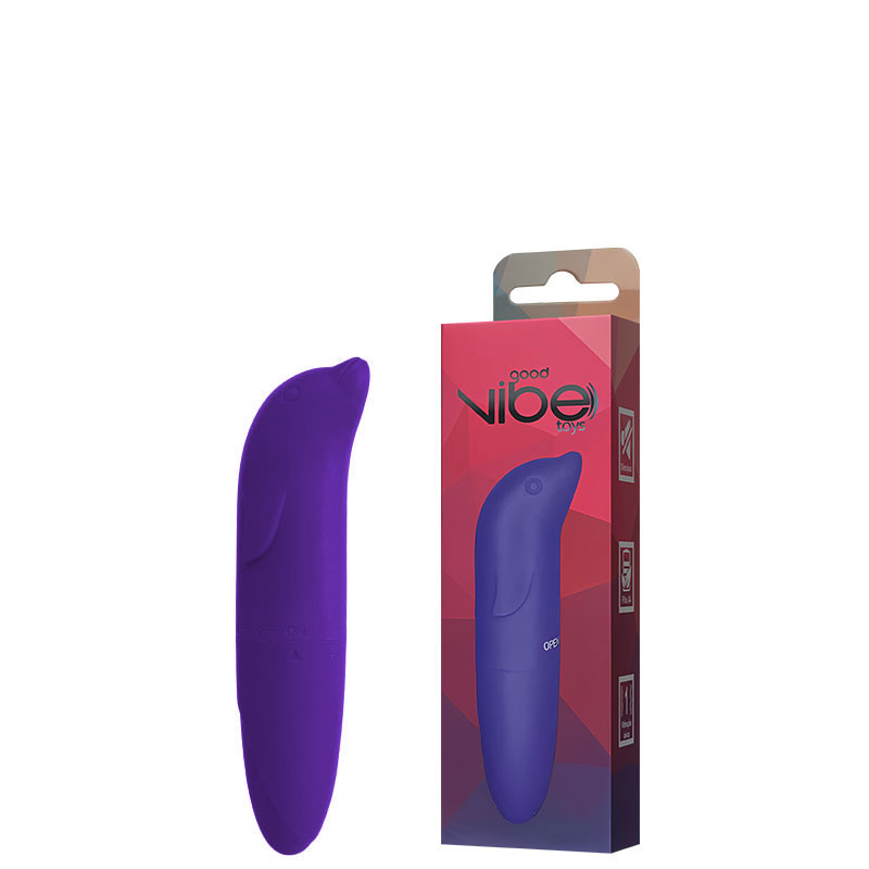 Vibrador Ponto G Formato Golfinho 3R – GO025